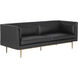 Batavia Vintage Black Sofa